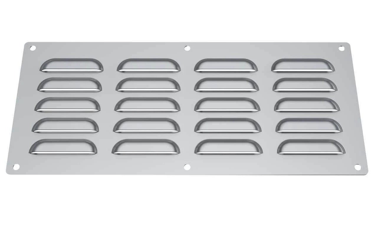15" x 4-1/2" 304 Stainless Steel Vent - Vent-S-1
