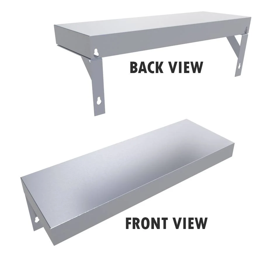 Sunstone 304 Stainless Steel 22-1/2" Wall Shelf - SCC30KB-WLSHELF