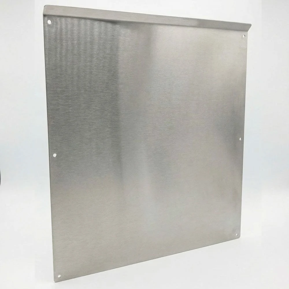 Sunstone 36" 304 Stainless Steel Grill Wall Panel with Smoke Deflector - SUN-36BSSD