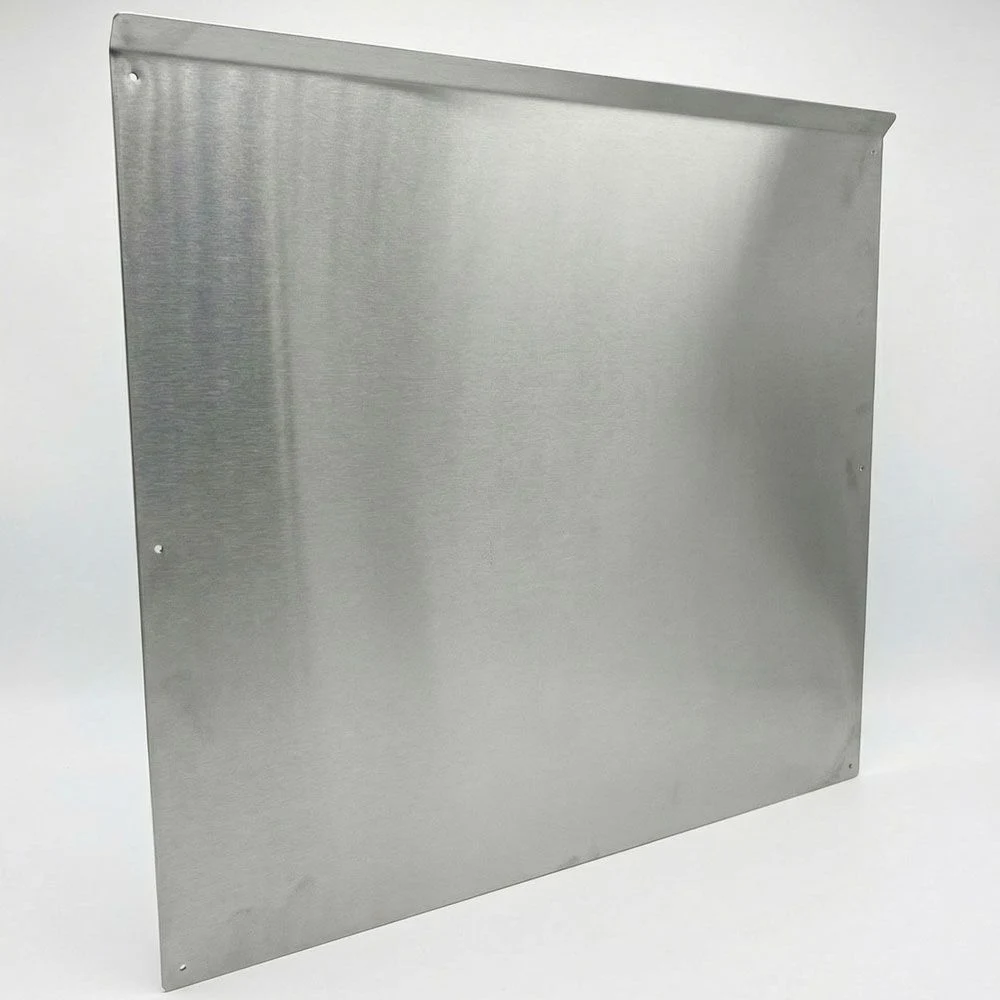 Sunstone 42" 304 Stainless Steel Grill Wall Panel with Smoke Deflector - SUN-42BSSD