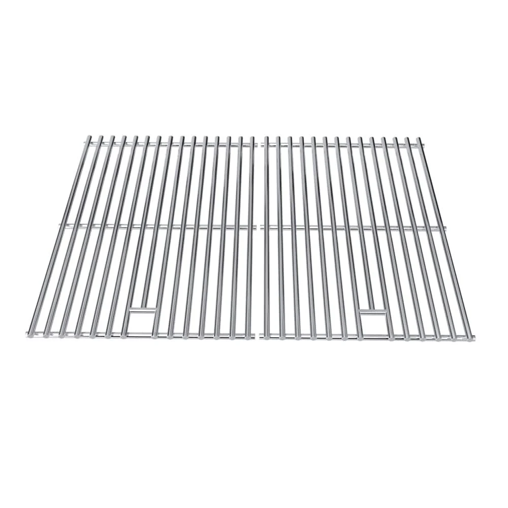 Sunstone 304 Stainless Steel Cooking Grate Sets - Set (2) of 3/8" 304 SS Grates for 34" 4B Grill - P-GSet4B-2pc