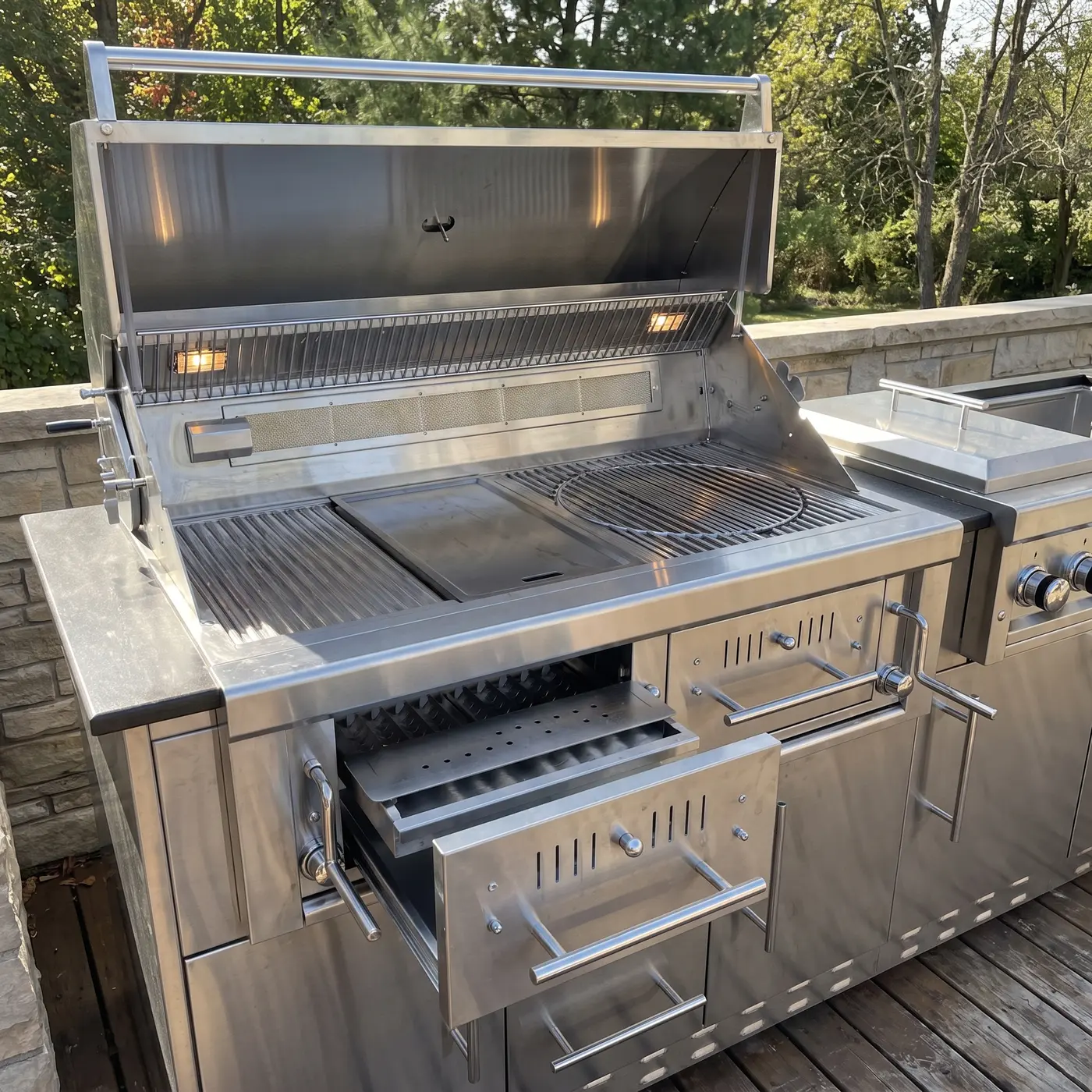 True Hybrid Grills