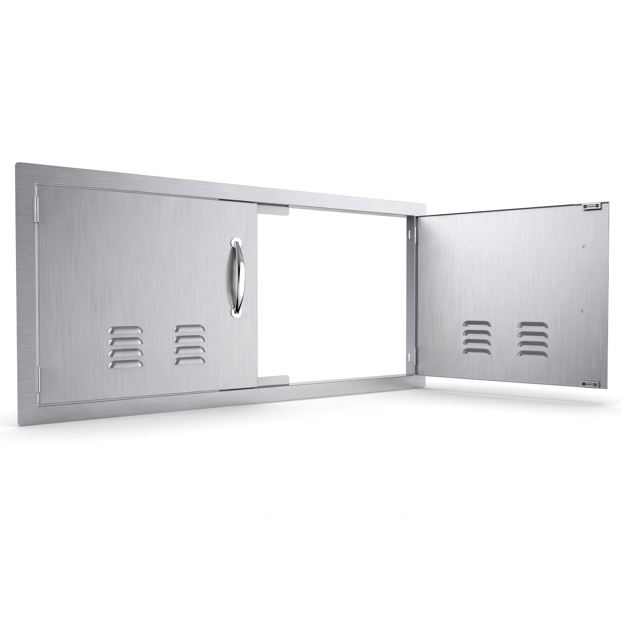 Classic Series 42" Vented Double Door Flush Mount - C-DD42